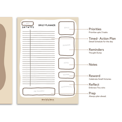 Tearable Daily Planner - Snazzy