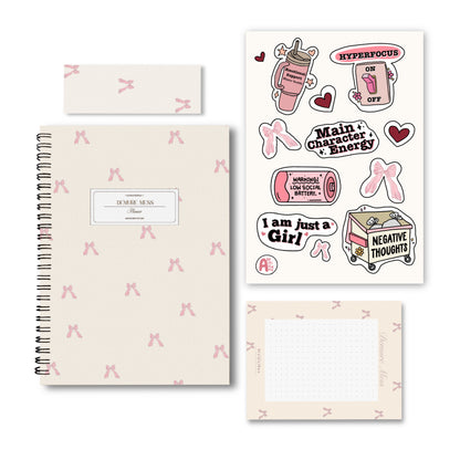 Annual Planner Set- Demure Mess (Limited Edition)