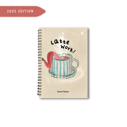 Annual Planner Set- Latte Work (2025 Edition)