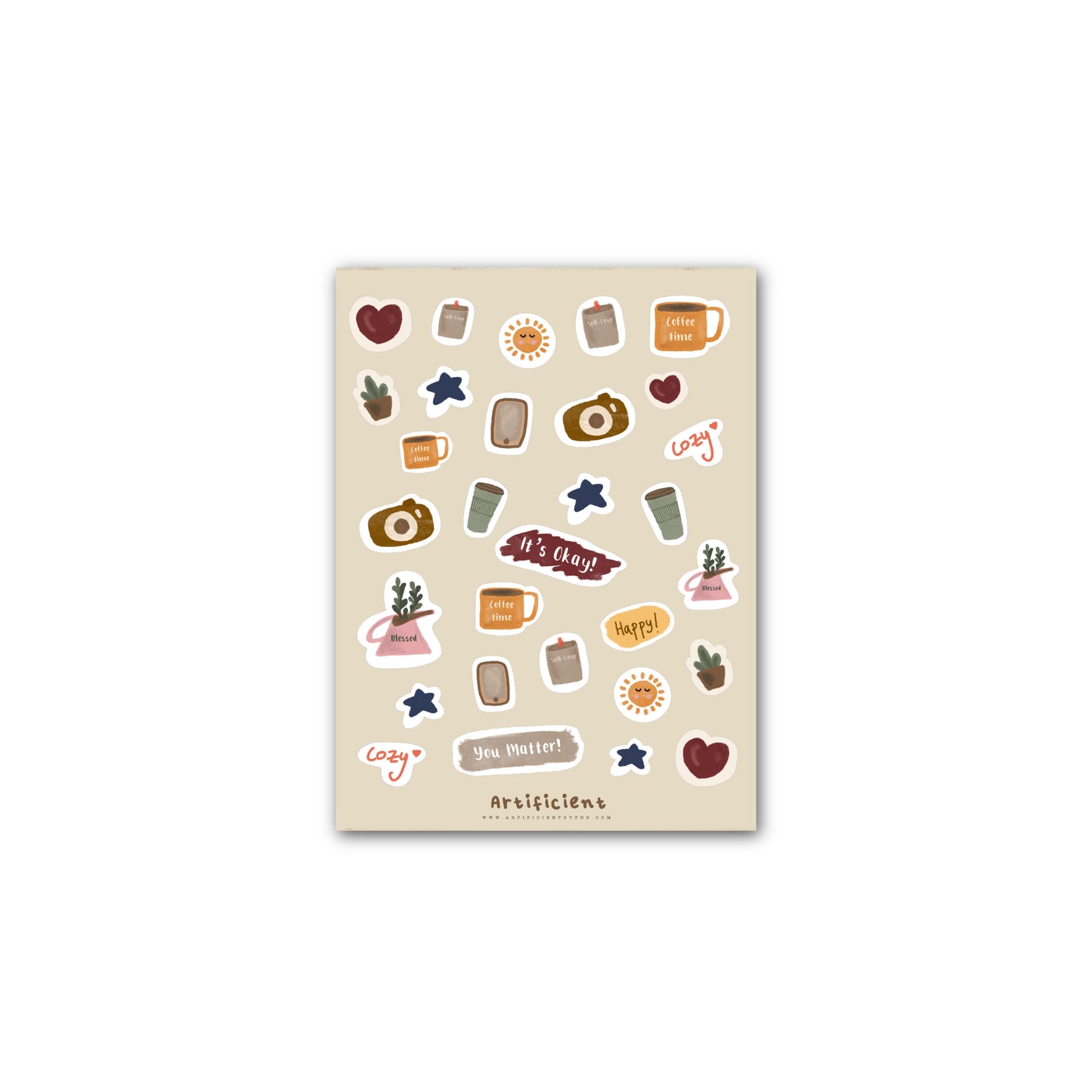 Illustrated Sticker pack- 2024 Planner edition