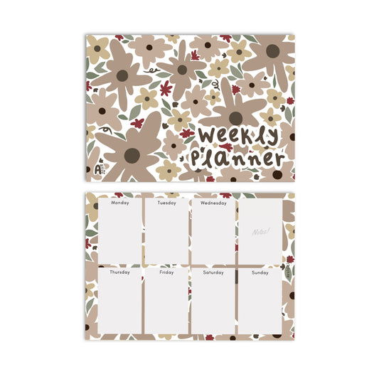 Tearable Weekly Planner - Snazzy